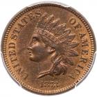 1873 Indian Head 1C. Closed 3 PCGS MS64 RB
