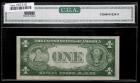 1935-A, $1 Silver Certificate. Serial Number 1. CGA Gem Uncirculated 65 - 2