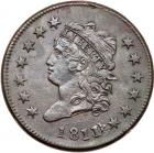 1811/10 S-286 R3 Turban Head, Overdate 11 over 10 VF20