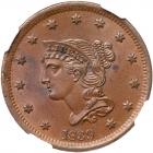 1839 N-8 R1 Head of 1840 NGC graded MS64 Brown