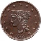 1842 N-5 R3 Large Date PCGS graded MS61 Brown