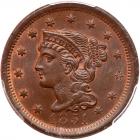 1851 N-2 R1 PCGS graded MS65+ Brown, CAC Approved