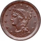 1854 N-25 R3 NGC graded MS66 Brown