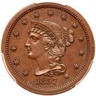 1857 N-3 R5- Small Date PCGS graded PF66 Brown