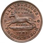 1837 Hard Times Token Low-20 Rulau HT-34 Rarity-1 MS62 - 2