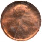 (N/D) ANACS graded MS61RB Lincoln Struck By Late Stage Capped Die