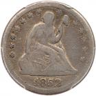 1852-O Liberty Seated 25C PCGS VG10