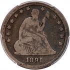 1891-O Liberty Seated 25C PCGS G6