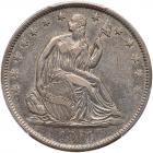 1861-O Liberty Seated 50C PCGS EF45