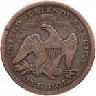 1868 Liberty Seated $1 PCGS F15 - 2