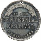 1889 D-47 40mm Inauguration Centennial Festival Souvenir - 2