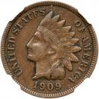 1909-S Indian Head 1C NGC VF30