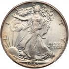 1945 Liberty Walking 50C PCGS MS67