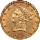 1896-S $10 Liberty NGC AU53