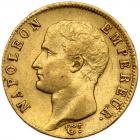 France. 20 Francs, 1806-A VF