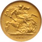 Great Britain. Half Sovereign, 1902 PCI Matte Proof 60 - 2