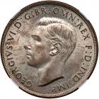 Australia. Crown, 1937 NGC MS63