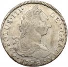 Bolivia. 8 Reales, 1779-PR (Potosi) VF to EF