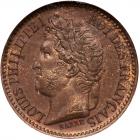 France. Essai 1 Centime (1840) NGC MS64