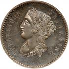 France. Pattern 10 Centimes, 1848 NGC MS64