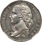 France. Pattern 10 Centimes, 1848 NGC MS61