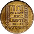 France. 10 Francs, 1929-A NGC MS61 - 2