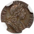 Great Britain. Silver Penny, 1701 NGC AU58