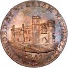 Great Britain-Lincolnshire. Conder Halfpenny Token, 1793 Unc - 2