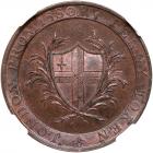 Great Britain-Middlesex. Conder Penny Token, 1796 NGC MS63 RB - 2