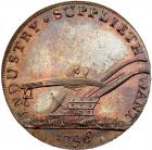 Great Britain-Middlesex. Conder Halfpenny Token, 1796 Choice Unc - 2