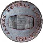 Great Britain-Monmouthshire. Conder Halfpenny Token, 1795 Unc