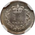 Great Britain. 1 1/2 Pence, 1834 NGC MS63 - 2