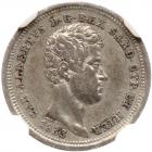 Italian States: Sardinia. 25 Centesimi, 1833-P NGC EF45