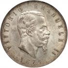 Italy. 5 Lire, 1874-M BN NGC MS61