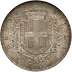 Italy. 5 Lire, 1874-M BN NGC MS61 - 2