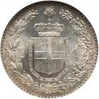 Italy. Lira, 1887-M NGC MS65 - 2