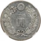 Japan. Yen, Meiji-22 (1889) NGC AU58 - 2