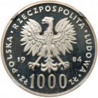 Poland. Proba 1000 Zlotych, 1984 NGC PF67 UC - 2