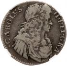 Scotland. Half-merk, 1675 NGC F12