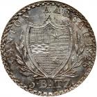 Switzerland: Aargau. 5 Batzen, 1826 NGC MS66