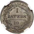 Switzerland: Freiburg. Batzen, 1811 NGC MS65 - 2