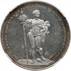 Switzerland. 5 Francs, 1879 NGC MS63