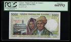 Comoros. 5000 Francs, ND (1984-2005)