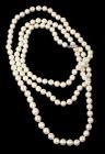 Akoya Cultured Pearl, 10K White Gold Necklace