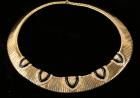 Diamond, Onyx, 18K Yellow Gold Flexible Choker Necklace