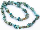 Ancient Egyptian Faience Mummy Bead Necklace, Late Period, ca. 747-40 BC