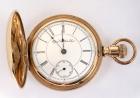 Elgin 14K Yellow Gold Hunting Case Pocket Watch