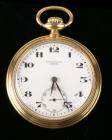 Zenith 18K Yellow Gold Open Face Pocket Watch