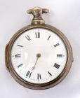 Ta Rennie Carlisle Silver Open Face Pocket Watch