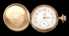 Lady's Waltham, 14K Tri Color Gold Hunting Case Pocket Watch